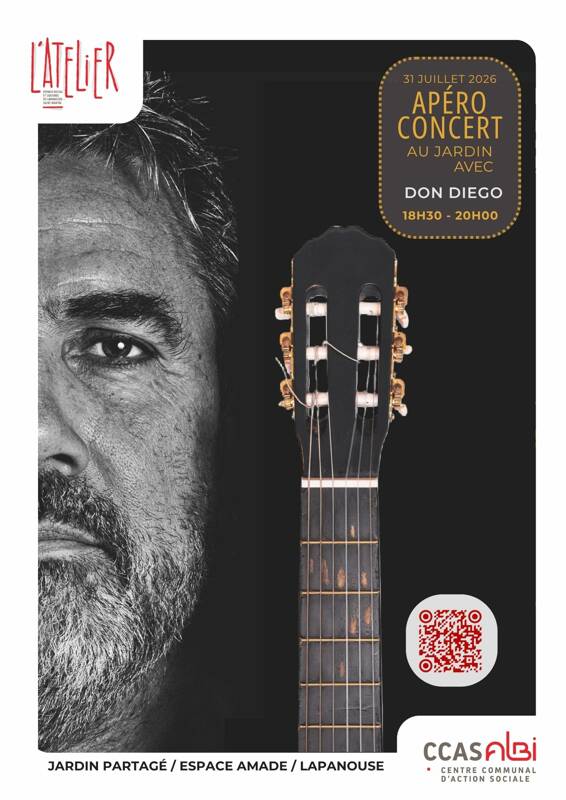 Apéro concert au jardin : Don diego