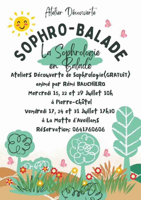 Sophrologie en Balade à La Motte d'Aveillans (Gratuit)