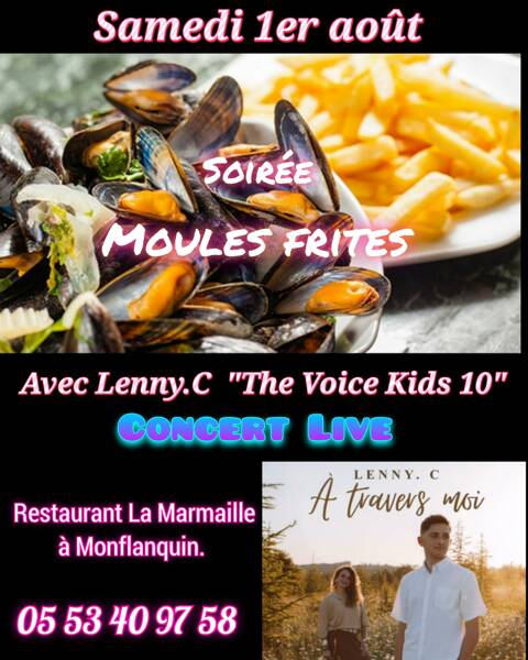 Soirée Moules frites avec
