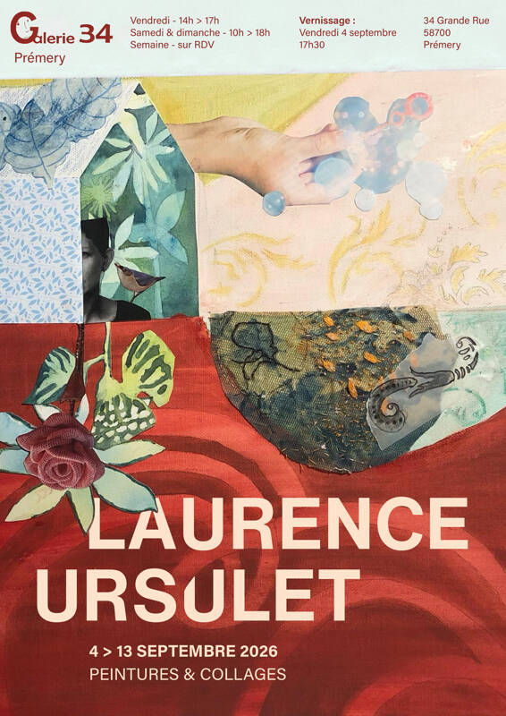 Exposition de peintures Laurence URSULET