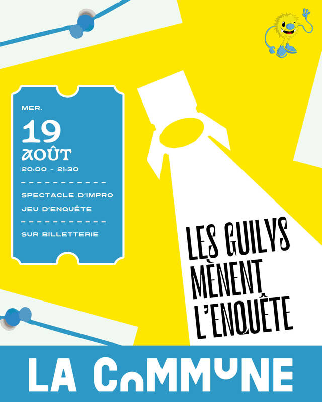 Spectacle d'improvisation : Les Guily mènent l’enquête