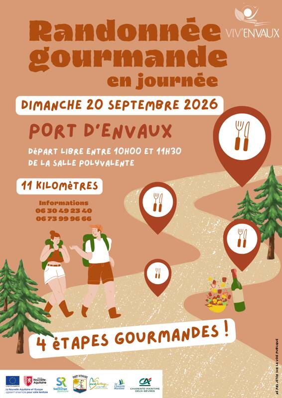 Randonnée Gourmande Port d'Envaux