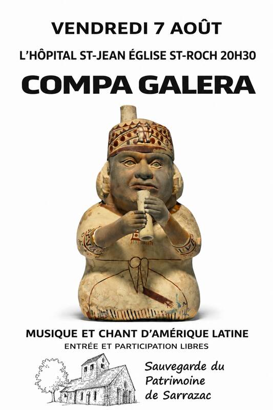 Récital COMPA GALERA - Chant et Musique d'Amérique Latine