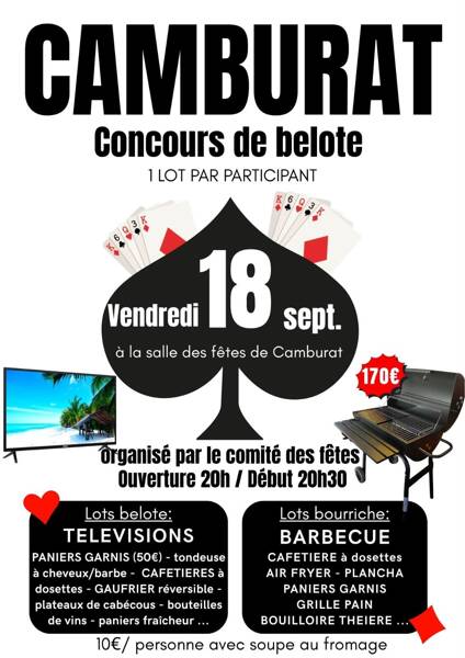 Belote à Camburat (46)