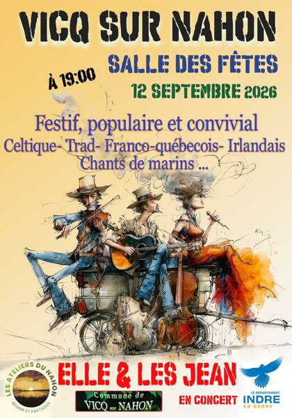 Concert Le trio Elle et les Jean