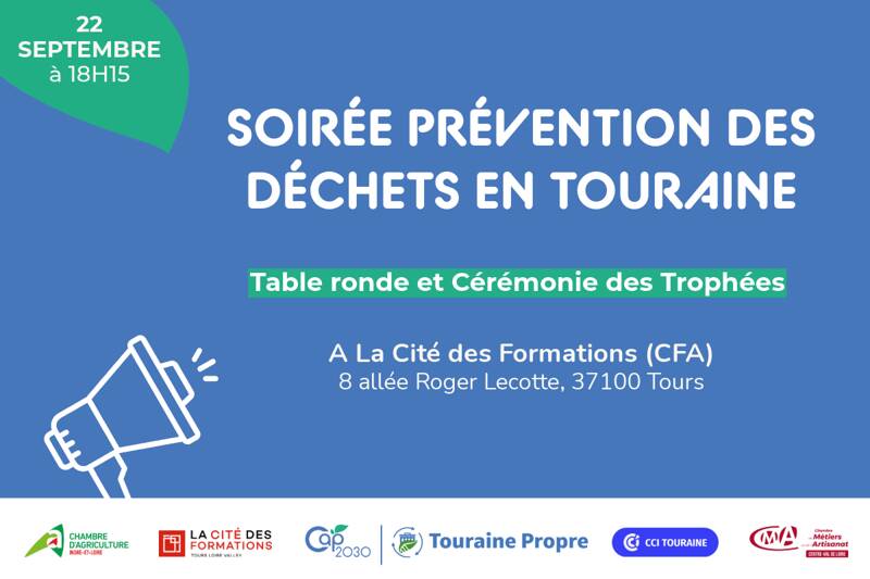 Soirée de la prévention des déchets en Touraine