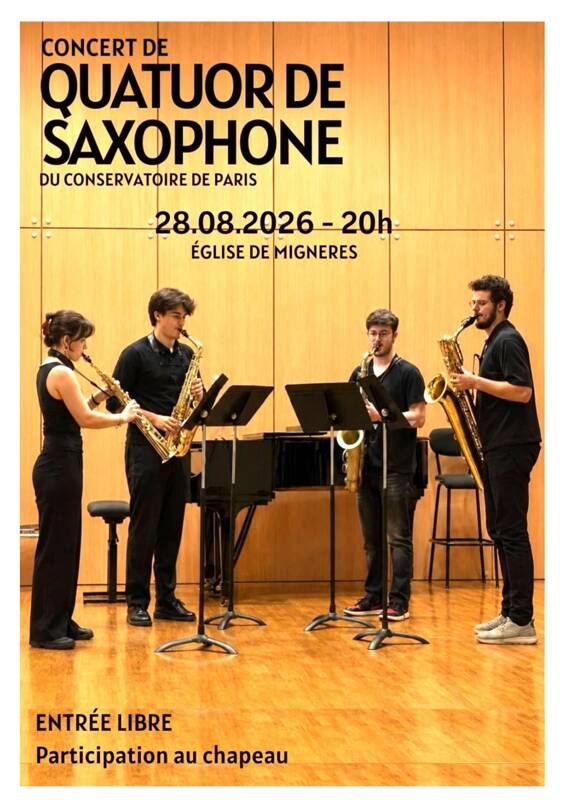 MIGNERES EN MUSIQUE. LE QUATUOR IZMA