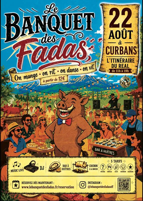 Le Banquet des Fadas débarque à Curbans !