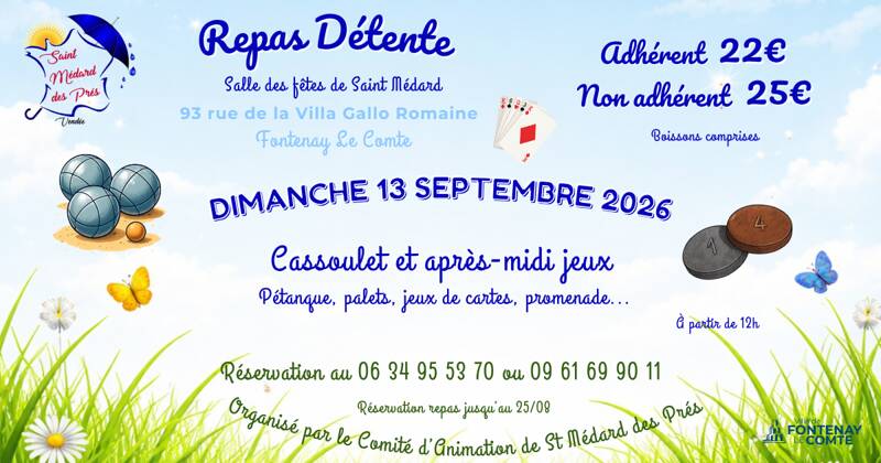 Repas détente