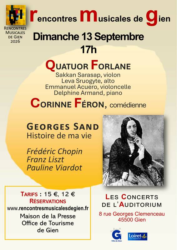 Concert-Hommage à Georges Sand