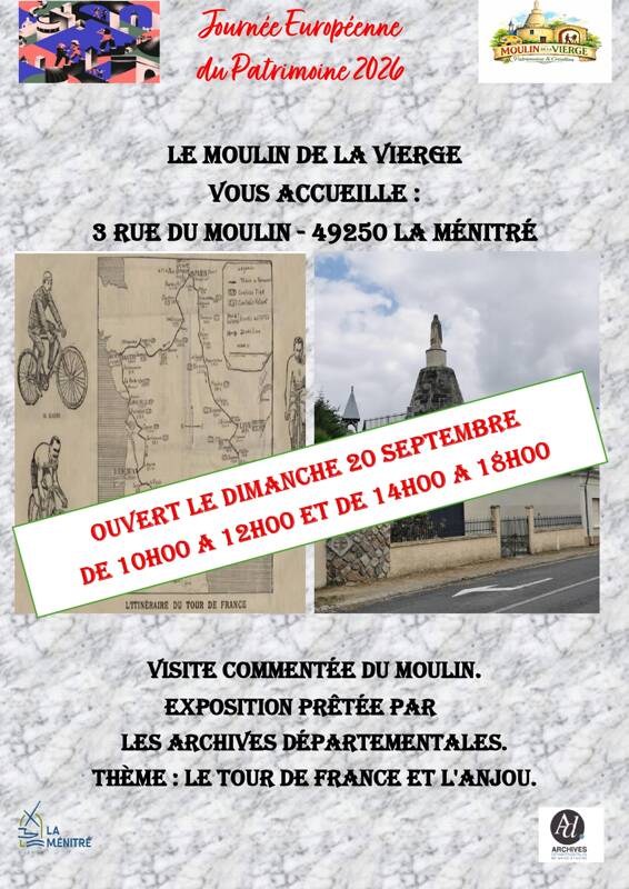 Le tour de France et l'Anjou