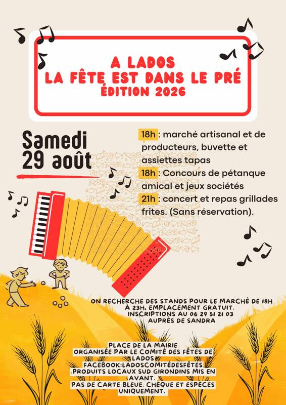 La fête est dans le pré