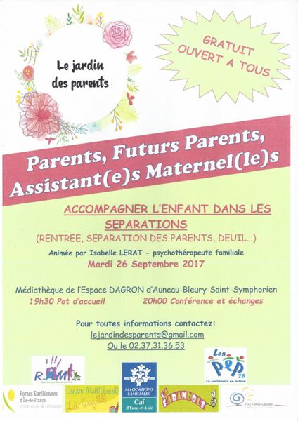 Conférence : accompagner l'enfant dans les séparations