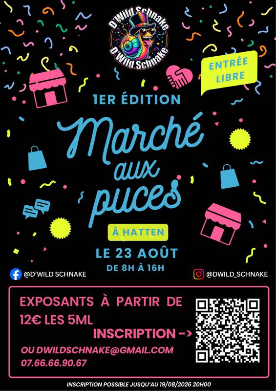 Marché aux Puces D’WILD SCHNAKE