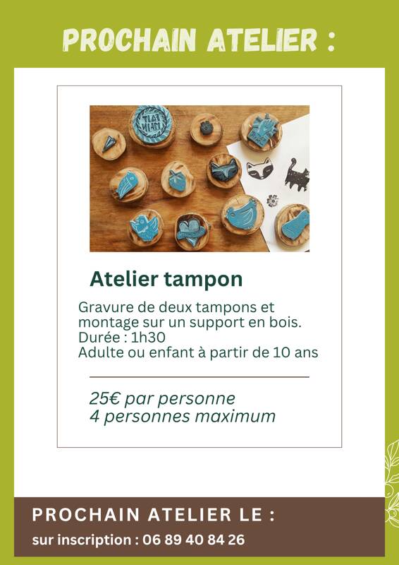 Atelier de linogravure