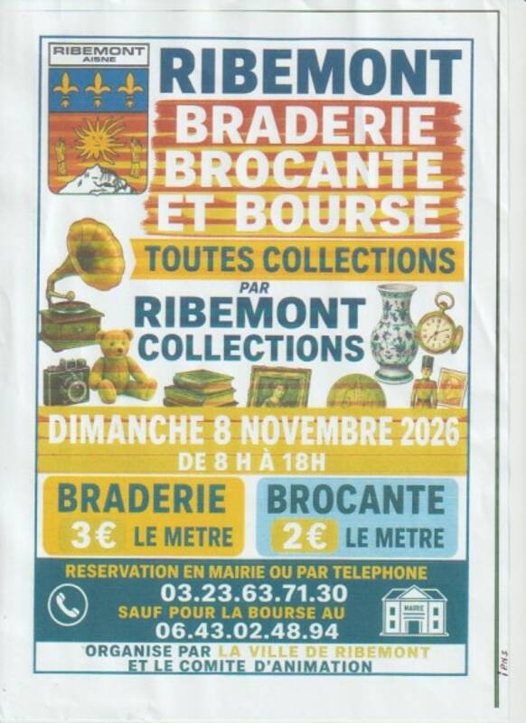 Bourse toutes collections- brocante -braderie