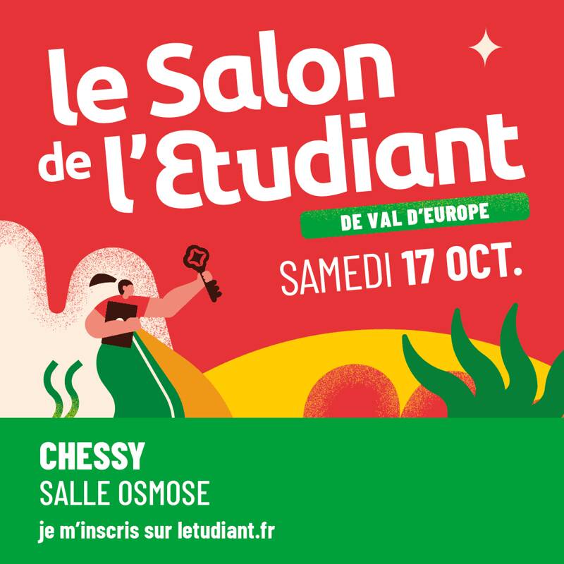 Le Salon de l’Etudiant de Val d’Europe à Chessy