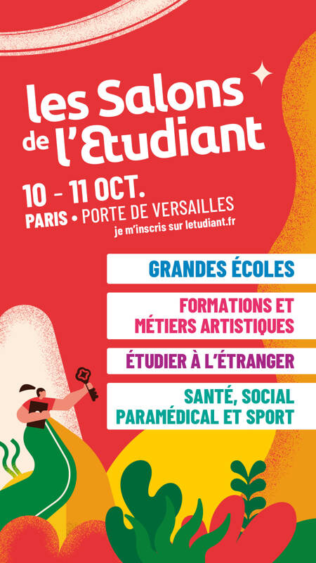 4 salons en 1 pour trouver ta voie !