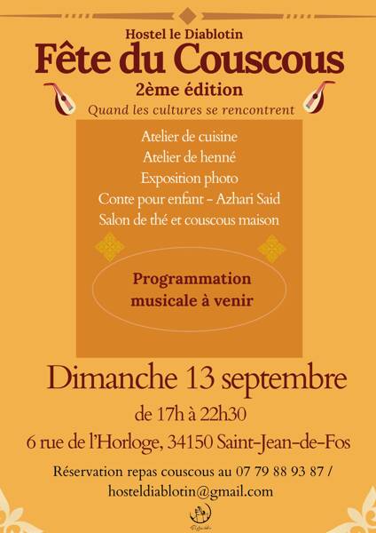 Fête du couscous 2ème Édition