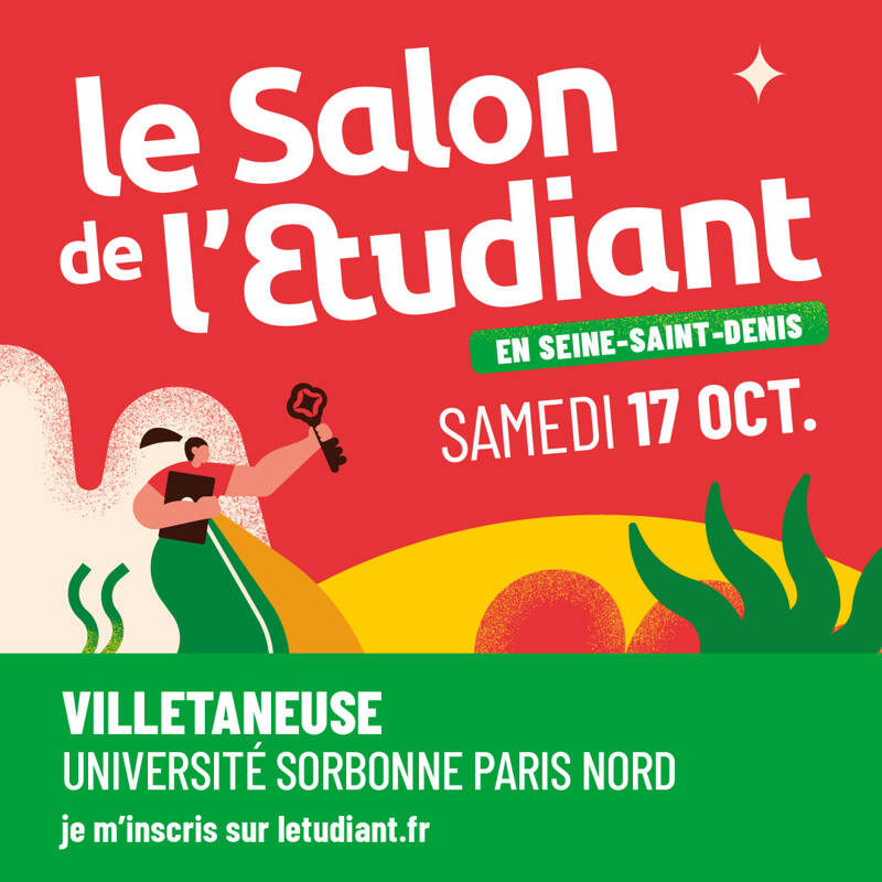 Le Salon de l’Etudiant en Seine-Saint-Denis à Villetaneuse.