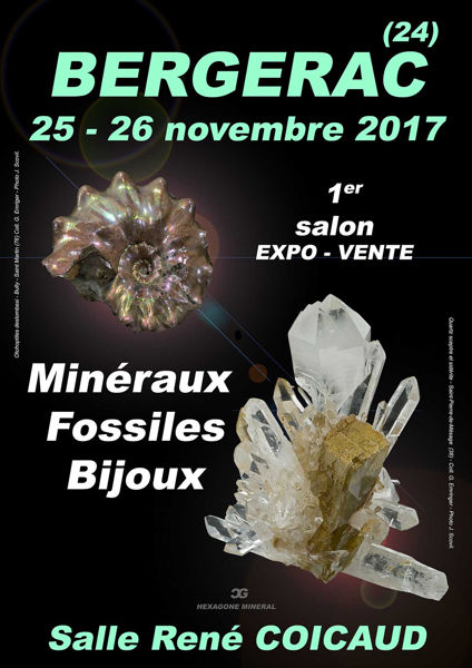 1er SALON MINERAUX FOSSILES BIJOUX