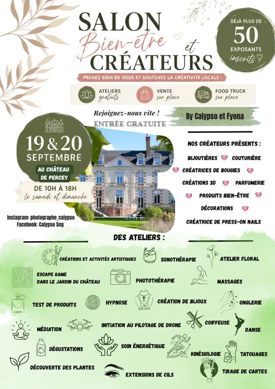 Salon Bien-être et créateurs by Calypso