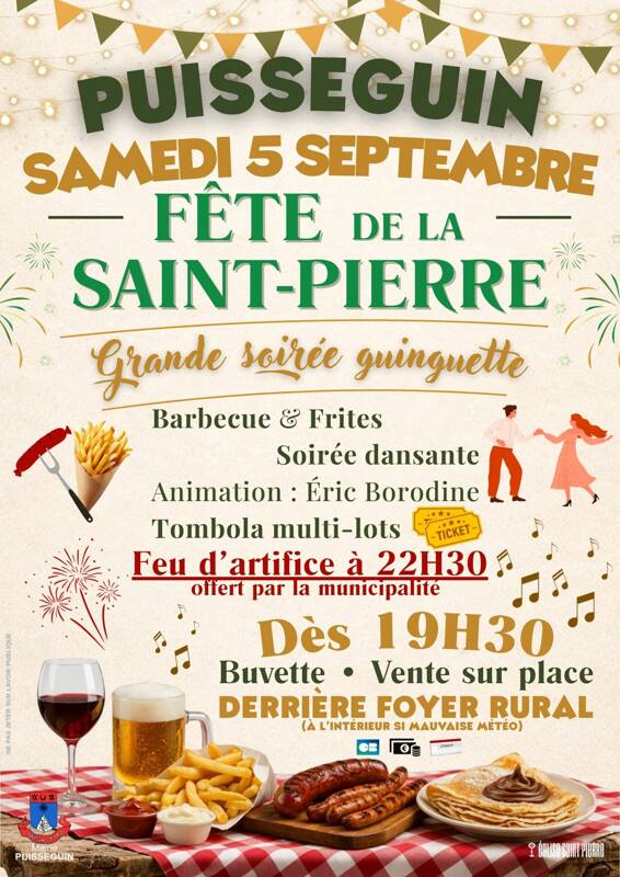 Soirée Guinguette & Feu d’artifice