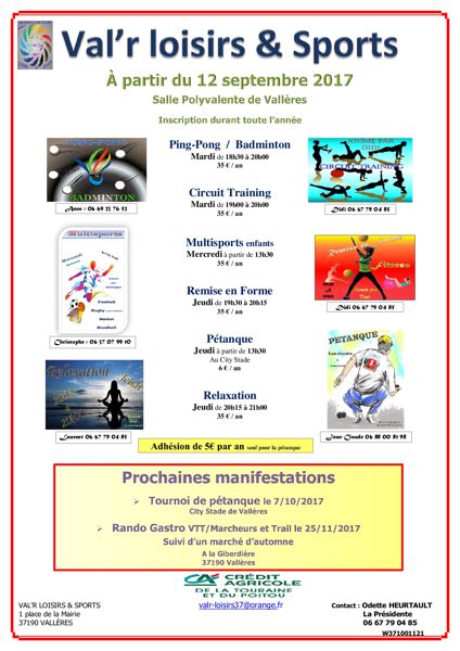 Animations Loisirs et Sports