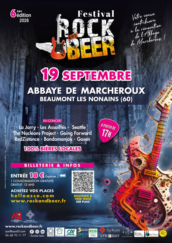 Festival Rock & Beer - Abbaye de Marcheroux