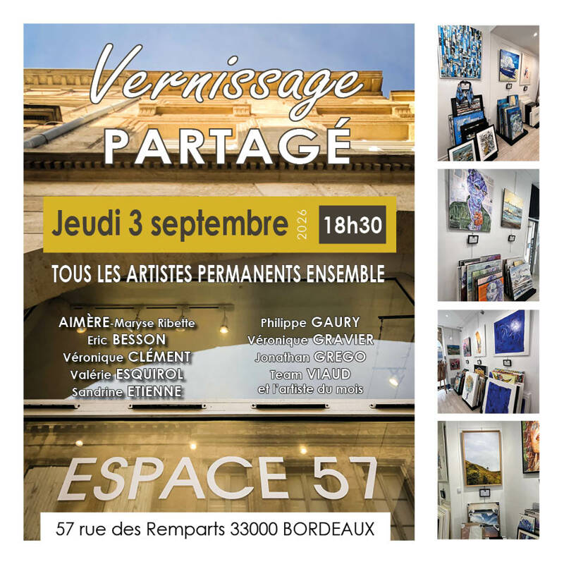 Vernissage partagé
