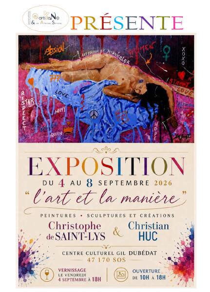 EXPOSITION PEINTURES, SCULPTURES et CRÉATIONS