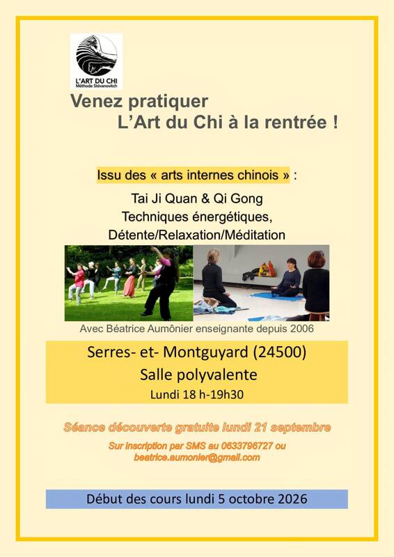 Découvrir et pratiquer l'Art du Chi