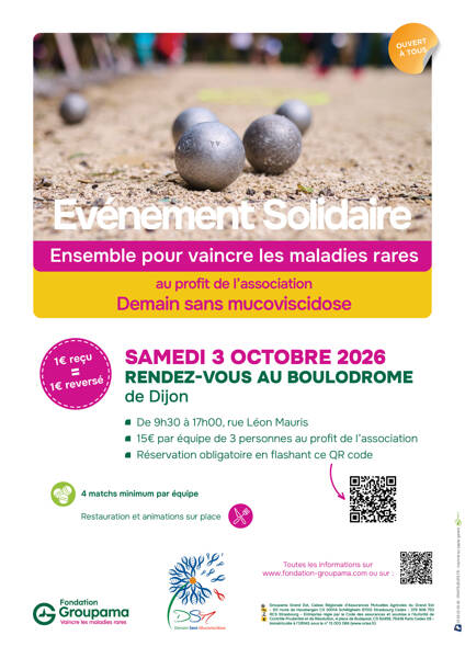 Tournoi de pétanque Solidaire