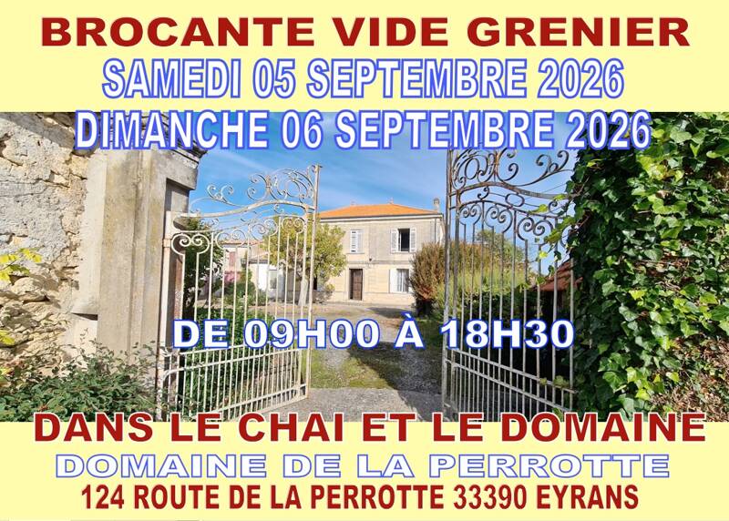 Vide grenier brocante