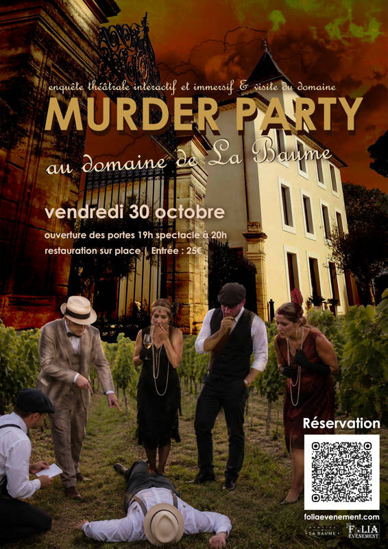 Murder party au domaine de la Baume