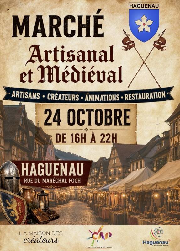 Marché médiéval fantastique