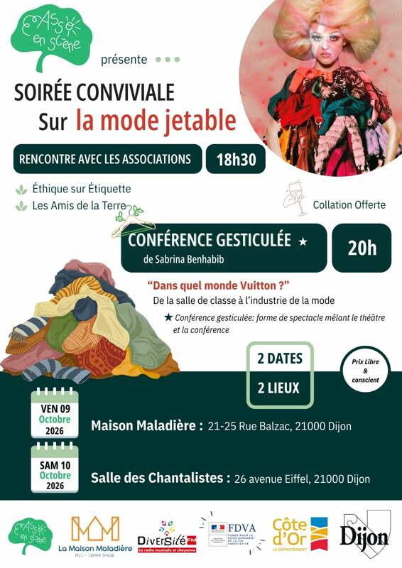 soirée conviviale sur la mode jetable