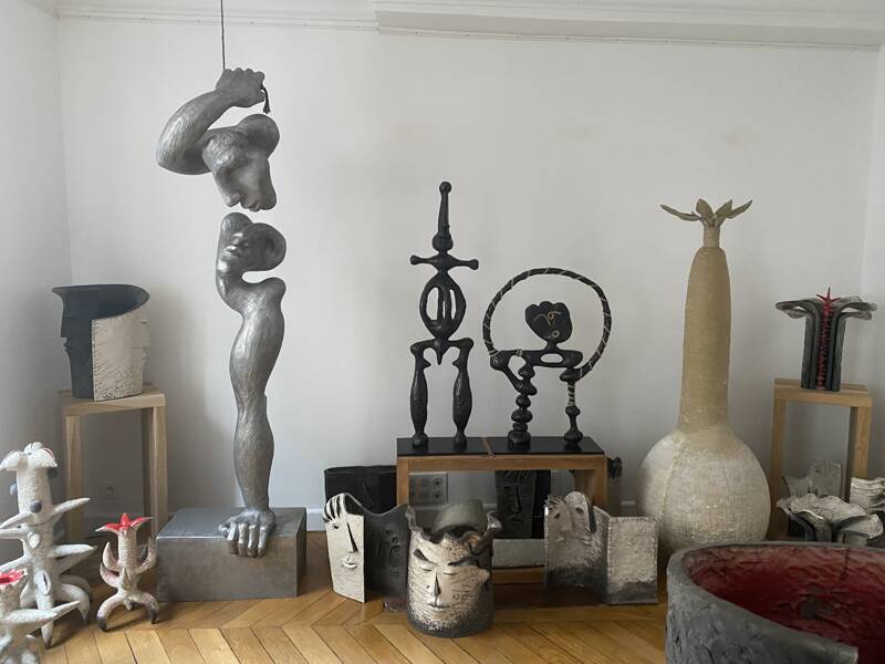 Plongée dans les ateliers des artistes d'Anvers aux Abbesses