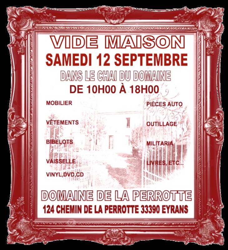 Vide maison de la Perrotte