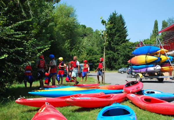 Kayak en fête