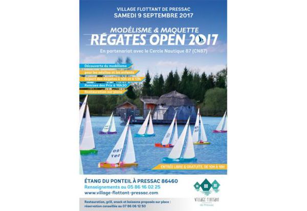 Modélisme et maquette : Régate Open 2017 - Pressac