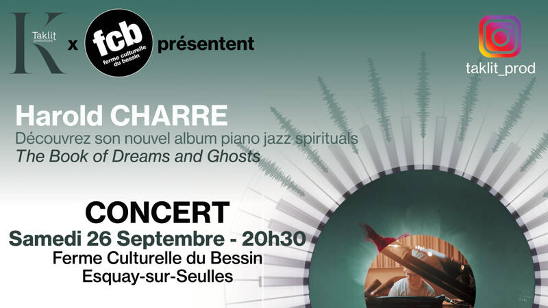 Concert piano jazz Harold CHARRE