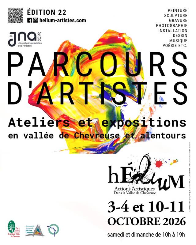 HÉLIUM - 22e Parcours d'Artistes en vallée de Chevreuse