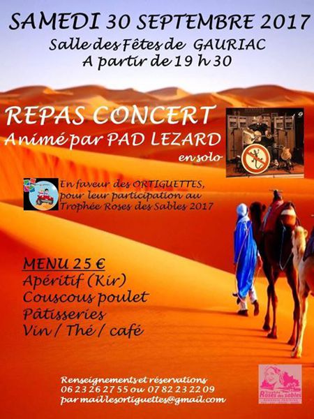 SOIREE COUSCOUS AVEC CONCERT