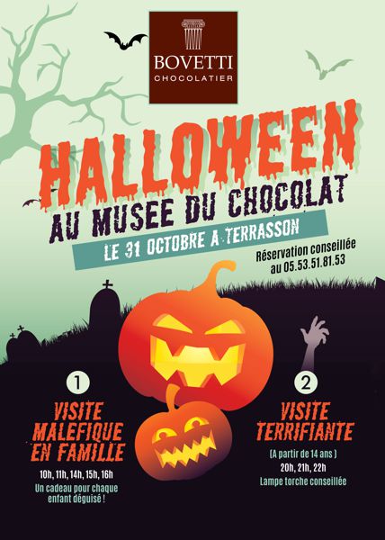 Halloween au Musée du chocolat Bovetti