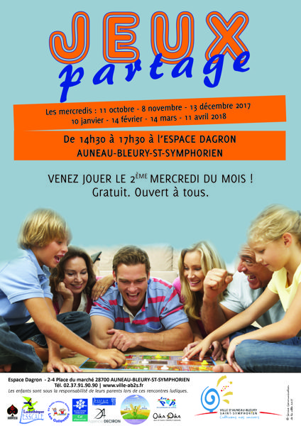 Jeux partage : après-midi jeux de société