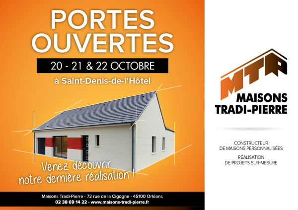 Week end - Portes Ouvertes - Maisons Tradi-Pierre