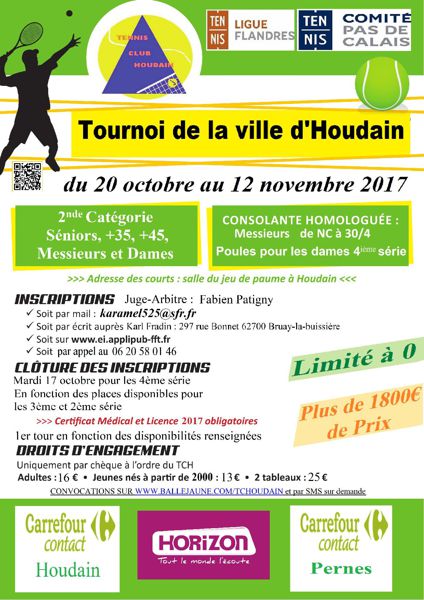 Tournoi de Tennis de Houdain