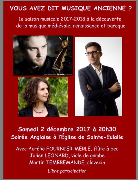 Concert de musique ancienne