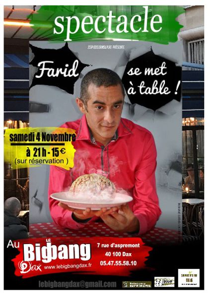 Farid se met à table !